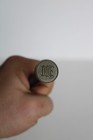 Antique 18th   19th Century Ebony Wood Wax Seal  4 1 4  