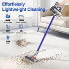 Bsnaw Corded Stick Vacuum Cleaner 600w Lightweight Vacuum Cleaner For Hard Floor