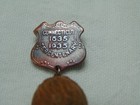 Vintage State Of Connecticut 1635-1935 300 Year Anniversary Pin Nutmeg Dangle