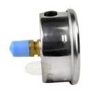 100 Psi Air Pressure Gauge Liquid Filled Center Back Mount 2 5  Face 202l-254e