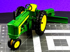 1 16 Scale John Deere Model 720 W  Rear Blade Diecast Tractor Ertl    Ts