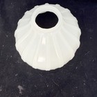 Antique Opalescent Milk Glass Shade Pendant Light 7 25    Diameter 2 25    Fitter