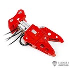270  rotation Metal Hydraulic Shear For 1 14 Lesu Aoue C374f Rc Digger Excavator