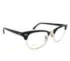 Ray-ban Eyeglasses Frame Rb5154 2000 Polished Black On Silver Full Rim 51-21-145