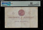 Seychelles 5 Rupees 1954 Pmg 30 P  11a British Administration Queen Elizabeth Ii