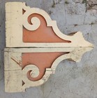 Victorian C1860  Gingerbread Scroll Eave Corbel Brackets 37 In By 17 In By 8 In