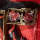 Cordless Drill Impact Driver Ratchet Set Combo Kit 2 Batteries Milwaukee M12