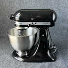 Kitchenaid Classic Series 4 5 Quart Tilt-head Stand Mixer K45ss Onyx Black