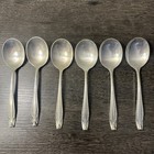Wallace Stradivari Sterling Silver Soup Spoons 6    Set Of 6  199 7g 