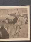 Kriegsmarine Sailor On Ship W Gun Port Named  cilly  Ww2 German Military Photo