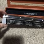 Vintage Gerber Variable Scale Engineering Slide Rule Model Tp007100b W  Case