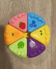 Leapfrog Musical Rainbow Tea Party Set Kettle Teapot 2 Cups 6 Pc Cake Complete 