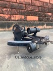Tamaya Black Brass Nautical Sextant- Vintage Navigation Antique Designer Working