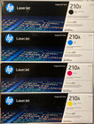 Hp 210x Black High Yield  210a Cyan magenta yellow Standard Yield Toner Set