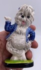 Vintage Walt Disney Productions 5  Tall Shaggy Dog Set Of 3 Figurines - Wde 192