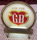 Vintage Griesedieck Bros Ask For Good Beer Lighted Sign  Selling For Parts Only 