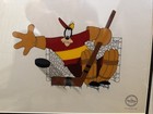 Goofy Animation Art Sericel With Coa Hockey H micide Framed 21x18 5   