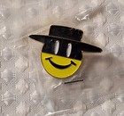 Walmart Smiley Face Rollback Zorro Bandit Mask Associate Employee Metal Pin