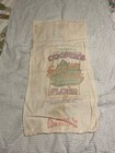 Vtg Cooper s Silver Leaf Flour Cloth Bag 48 Pounds Dutch Doll On The Back  read 