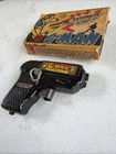 Marx Tin Wind Up G-man Automatic Mechanical Sparkling Toy Gun Sparks Vintage