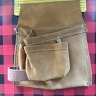 Nos Vintage Klein Tool 42245 Right Hand Leather Nail Screw Tool Belt Pouch