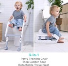 3-in-1 Potty Training Seat With Step Stool Ladder   Detachable Seat For Toddlers