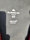 Quiksilver Men s Wetsuit Xlt Black Gray Aqua Solvent Free Full Body Ksaq