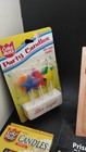 Vintage Birthday Candle Celebration Candle Candle Holder Lot