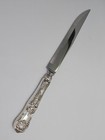 Tiffany English King Sterling Silver Sharp Steak Knife No Mono Mint Condition