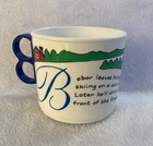 Vtg 1992 Arby   s Babar The Elephant Skiing Children   s Plastic Cup Toddler Mug Htf