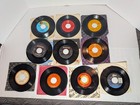 Vintage Country 45 Rpm Records Lot Of 10 Haggard Jones Hank Williams Jr