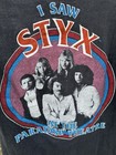Vtg 80s Styx 81 World Tour Paradise Theatre T-shirt 1981  Size S See Description