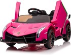 Kids Electric Ride On Lamborghini Veneno Licensed Toy Car W remote Control Pink