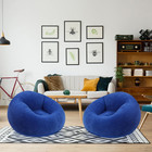 Inflatable Bean Bag Chairs Outdoor Blow Up Camping Chairs Inflatable Lazy Sofa F