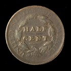 1809 Classic Head Half Cent  -free Shipping Usa