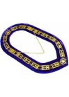 12 Lot Cryptic Mason Royal   Select Master Chain Masonic Collar Purple Backing