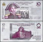 Haiti 10 Gourdes  2010  P-272d  Unc  Commemorative X 100 Pcs Bundle Pack