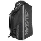 All-star Mvp Dual Hybrid Catcher s Baseball softball Backpack Bag - Black