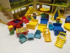 Vintage 1970s  Holiday Inn Playskool Familiar Places Fisher Price W  30 Pieces 