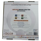 Nib Clearstream Eclipse Amplified Hdtv Antenna - 50  Mile Range