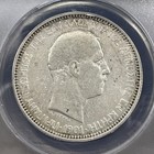 1901 Greece 5 Drachmas Anacs Vf 20 - Crete