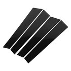 4 Pcs Windshield B Pillar Trim For Porsche Panamera 09-16 Black