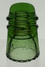 Cd 121 Mclaughlin  010  Glass Insulator In Yellow Green  Vnmt
