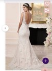Nwt  Stella York Ivory Lace Mermaid Wedding Dress  Size 10  Unaltered 