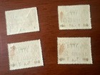 Set Of 4 Turkey 548a Unused  Hinged Overprinted For Western Thrace Greece