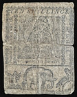 Colonial Currency 10 Shillings Delaware  June 1  1759 Continental
