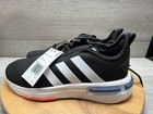 Adidas Racer Tr23 Kids Shoes Sneakers Cloudfoam Black White Youth Size 5 5