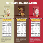 High-protein Ice Cream Mix - Chocolate  Vanilla    Strawberry Sugar Free Ice Cre