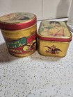 Set Of 2   1992 Vintage Anheuser-busch Budweiser Tins