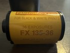 Vtg Kodak Panatomic X 35mm Black   White Film 36 Exp Iso 32 Unused W Canister
